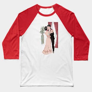 Vintage Valentines Day. Happy Valentine’s Day. Baseball T-Shirt